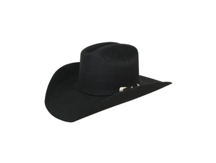 Westernový plstěný klobouk RDR 4X - černý