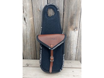 Brašna na hrušku Cattleman’s černá