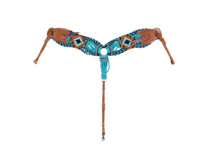 Westernový poprsák moair Desert Sky Pool's, mohér, Oliato. Velikost QH