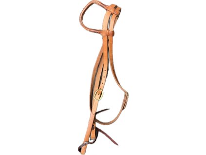 Uzdečka jednouška PLUS, natural