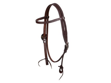 Uzdečka Fantasia, hnědá