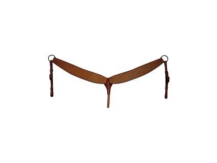 Westernový poprsák smooth Lakota, Brown