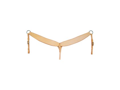 Westernový poprsák smooth Lakota, Cognac