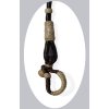 EE Tack Romal reins dark brown/natur