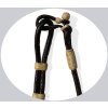 EE Tack Romal reins dark brown/natur
