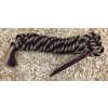 Mecate z koňských žíní, délka 22ft., begie/black