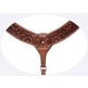 SN Tack westernový poprsník Floral, chestnut