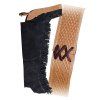 Westernové show chapsy, black