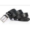 Westernový opasek Flower tooling, black