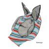 comfortfit lycra fly mask pruhovaná