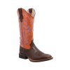 cowboystiefel twisted x womens ruff stock orange