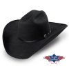 Westernový klobouk Stars & Stripes Jasper black