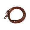 Westernové kožené otěže, dělené, zesílené konce, Oliato