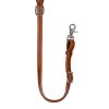 Westernový poprsník s perlovou dekorací Pool's, brown. Velikost QH