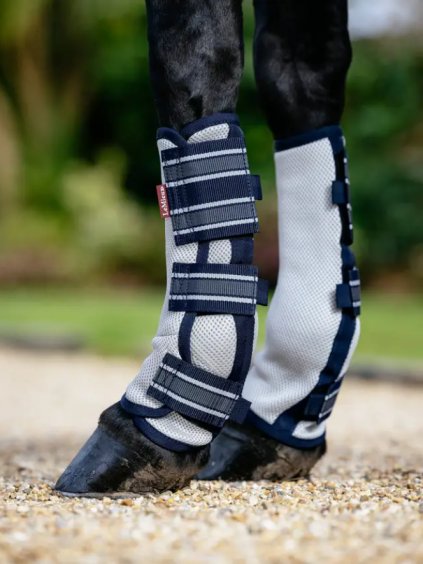 Kamaše proti hmyzu LeMieux Arika Mesh Fly Boots Navy