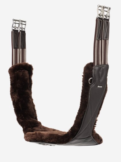Arika Simuwool Contoured Long Stud Girth Brown (Velikost 140cm)