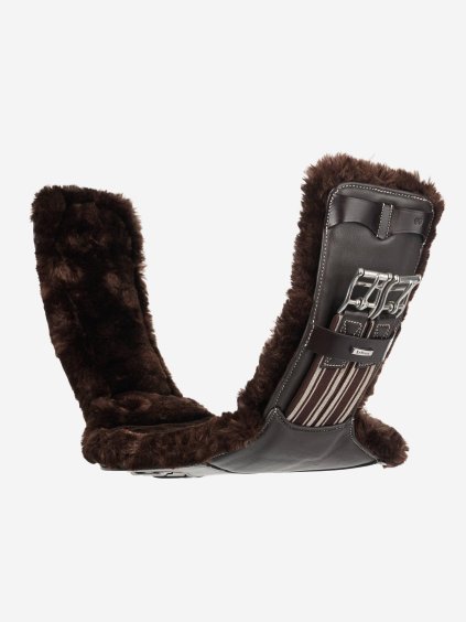 Arika Simuwool Contoured Short Stud Girth Brown (Velikost 75cm)