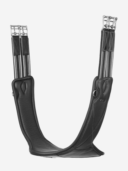 Arika Contoured Long Stud Girth Black (Velikost 140cm)