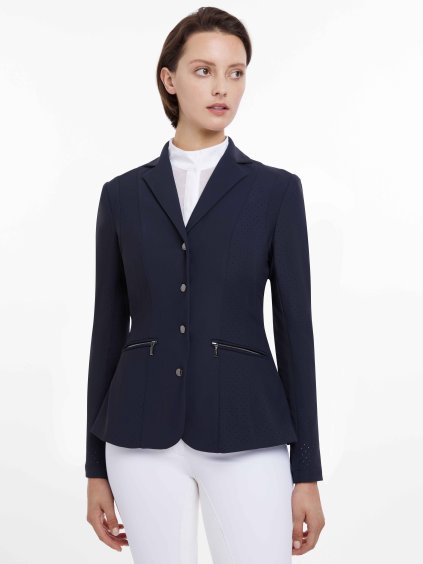 Jessica Mesh Show Jacket Navy (Velikost UK8)