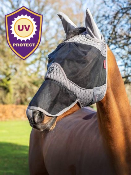 Maska proti hmyzu LeMieux Gladiator Full Fly Mask