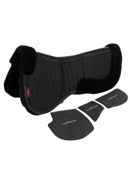 Pravý korekční beránek s kapsami LeMieux ProSorb Merino+ 3 Pocket Half Pad Black
