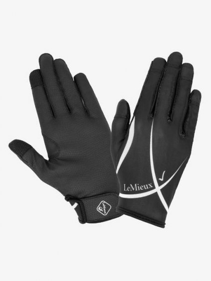 lm soleilridinggloves black hr 2