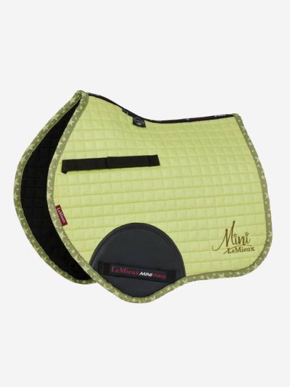 Pony podsedlová dečka LeMieux Mini Suede Kiwi