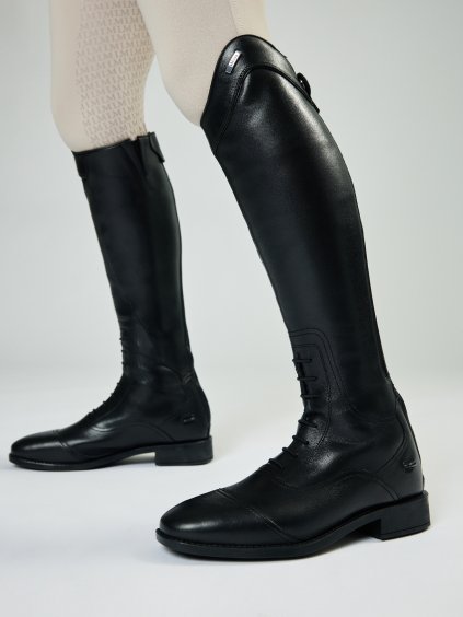 Dětské jezdecké boty vysoké LeMieux Field Black