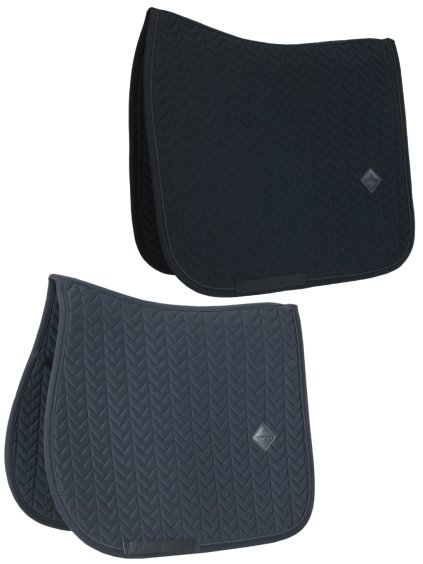 Podsedlová dečka Kentucky Fishbone Black (VS/DR)