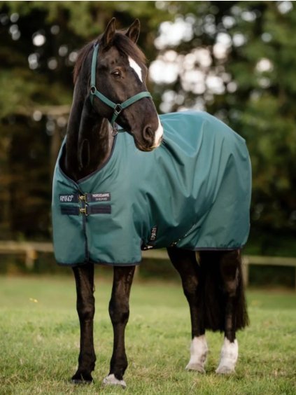 50g Výběhová deka s fleecovou podšívkou 900D Horseware Amigo® Dynasty Green