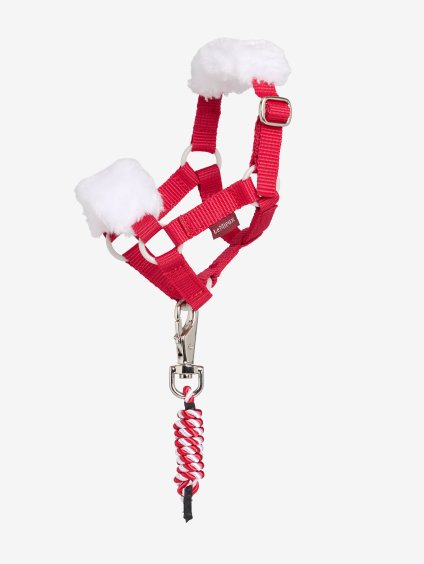 it08807 lifestyle toyponychristmasheadcollarandleadrope red 1