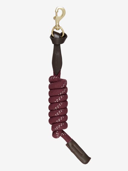 lm lasso lead rope burgundy hr