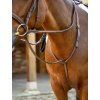Hunter Standing Martingale Havana/Silver (Velikost Pony)