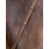 Webbed Continental Reins Brown/Silver (Velikost Pony)
