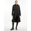 Amelie Waterproof Lightweight Riding Coat Black (Velikost UK8)
