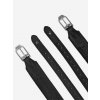 Třmenové řemeny LeMieux Vector Pro Stirrup Leather Black