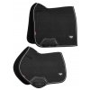 Podsedlová dečka LeMieux Puissance Suede Square Black (CC/DR)