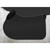 Podsedlová dečka s beránkem zespodu Mattes Square Pad Black