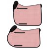 Podsedlová dečka s beránkem zespodu Mattes Square Pad Blush Pink