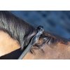Pogumované protiskluzové otěže LeMieux Rubber Grip Continental Reins Black/Silver