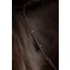 Pogumované protiskluzové otěže LeMieux Rubber Grip Continental Reins Black/Silver