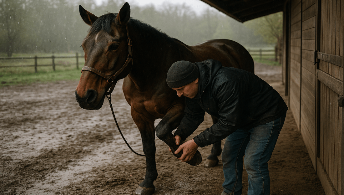 Jak pečovat o kopyta v období bahna: prevence hniloby a vhodné přípravky