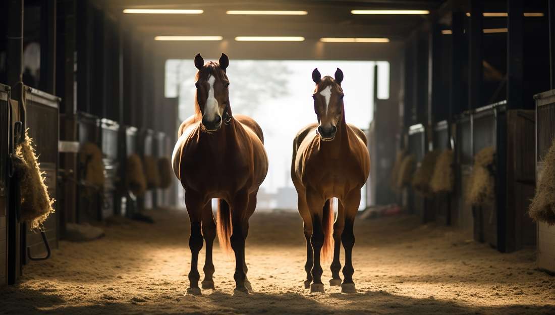 Výběr a údržba podestýlky pro koně