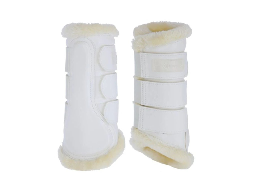 Kamaše COVALLIERO Pelisa Soft - bílé, L