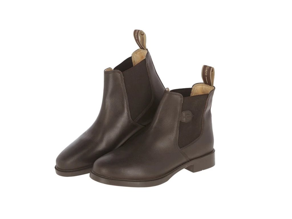 COVALLIERO Boty jezdecké CLASSIC nízké  - tmavě hnědé, vel. 36
