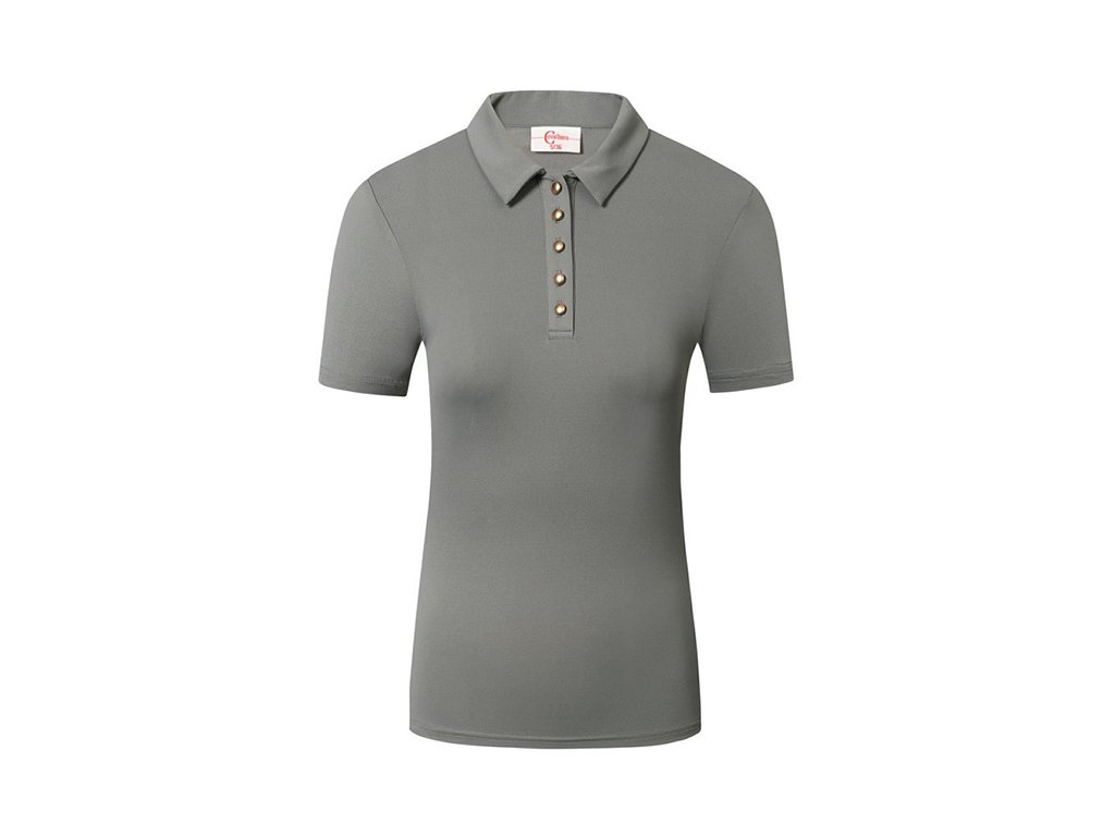 COVALLIERO Polokošile dámská S/S 2023 - šedá, vel. L