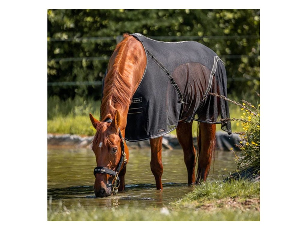 Deka proti hmyzu BACK ON TRACK Sienna, černá, 135