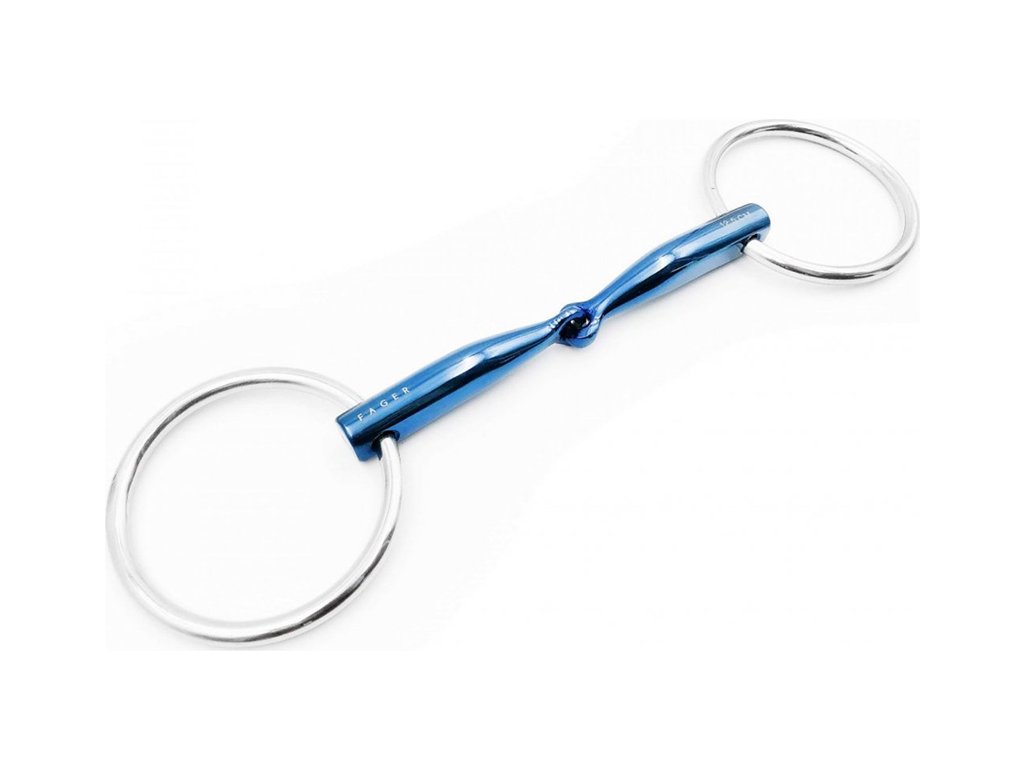 FAGER Udidlo stihlo Lilly FFS jednou lomené titanium, 105 mm (AP 25 DOPRODEJ)