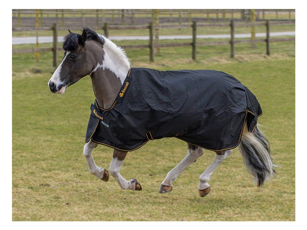 Výběhová deka BUCAS Irish Turnout 300g, černá, 155 cm