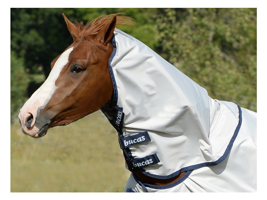 Krční díl BUCAS Sun Shower, stříbrný, vel. L